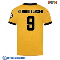 Fotballdrakt Herre Wolves Jorgen Strand Larsen #9 Hjemmedrakt 2025-26 Kortermet